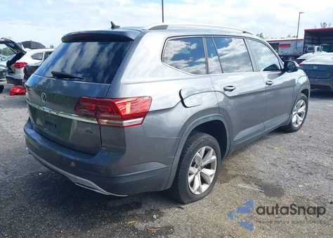 2018 Volkswagen Atlas 3.6L V6 Se из США, поврежденный, VIN 1V2KR2CA0JC546875